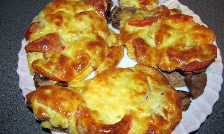 Рецепт мяса по-французски на сковороде