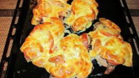 мясо по-французски на сковороде