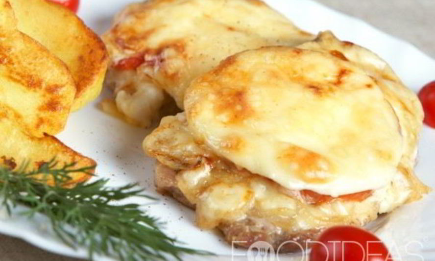 Рецепт мяса по-французски с ананасами