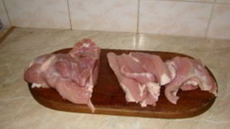 мясо по-французски с ананасом