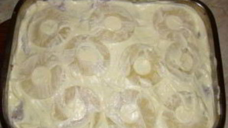 мясо по-французски с ананасом