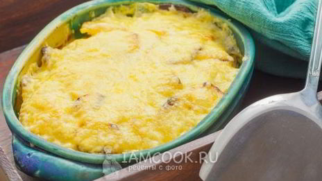 мясо по-французски с фаршем