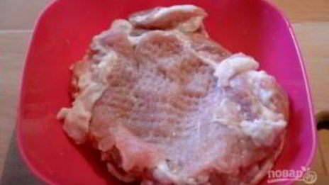 мясо по-французски с грибами и сыром