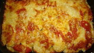 Мясо по-французски с кабачками