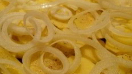 мясо по-французски с картофелем