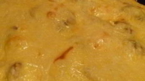 мясо по-французски с картофелем