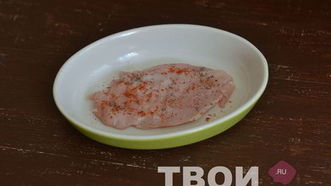 мясо по-французски с курицей