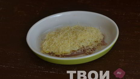 мясо по-французски с курицей