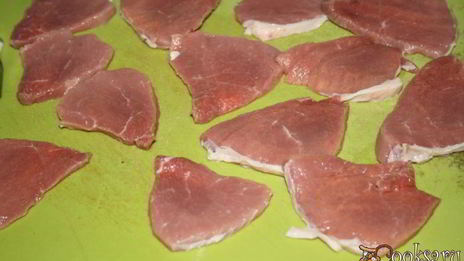 мясо по-французски с шампиньонами