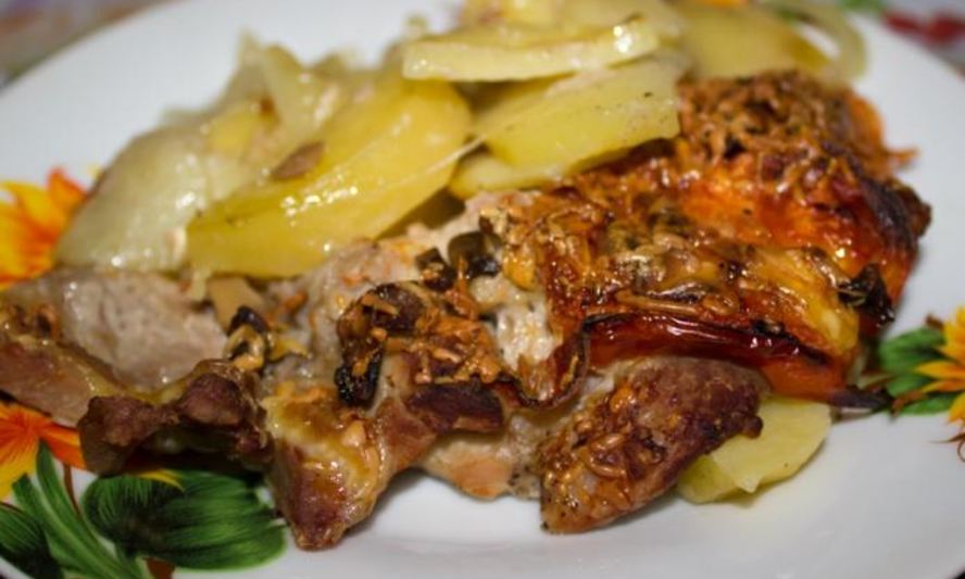 Рецепт мяса по-французски в духовке