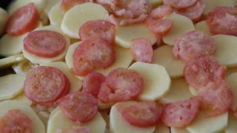 мясо по-французски в маринаде