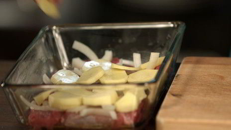 слим мясо по-французски