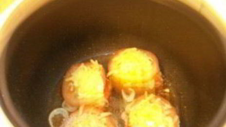 свинина по-французски с сыром в мультиварке