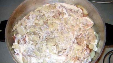 свинина по-французски