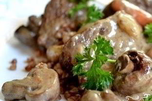 Телятина по-французски