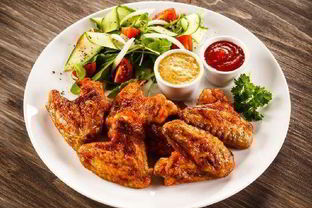 Ароматные куриные крылышки барбекю