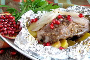 Баранина в гранатовом соке