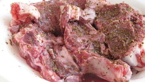 баранина в гранатовом соке