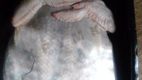 фаршированная курица в духовке