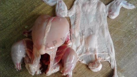 фаршированная курица в духовке