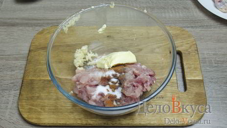 фаршированные куриные ножки грибами и сыром