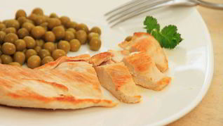 Филе, обжаренное без масла