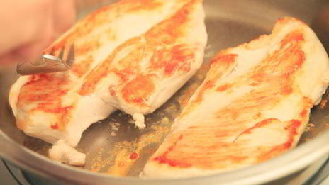 филе, обжаренное без масла