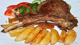 Говядина, тушенная куском в квасе