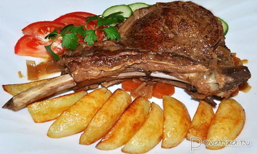 Рецепт говядины, тушенной куском в квасе