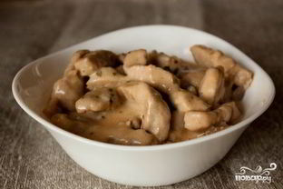 Говядина в сливках в мультиварке