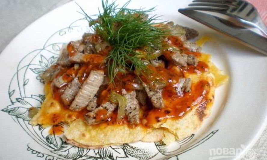 Рецепт искандера кебаба