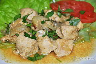 Куриное филе с кетчупом и колой