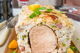 Куриный террин со свиной вырезкой