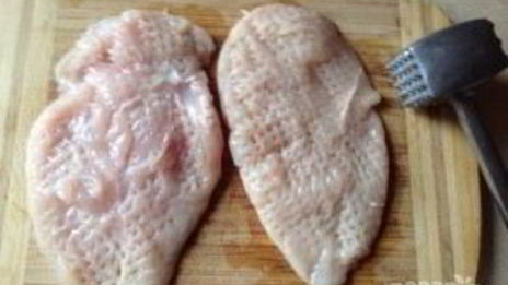 куриные грудки отбивные