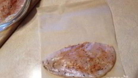 куриные грудки отбивные