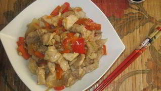 Курица по-сычуаньски