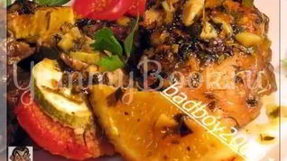 Курица с апельсинами