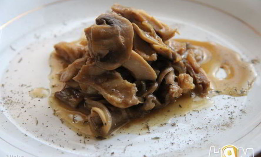 Рецепт курицы с грибами и лимоном