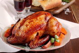 Курица в медово-соевом соусе