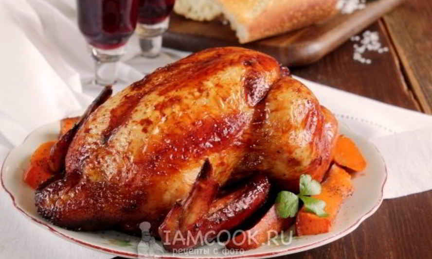 Рецепт курицы в медово-соевом соусе