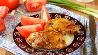 Курица запеченная в мультиварке