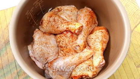 курица запеченная в мультиварке