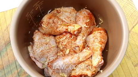 курица запеченная в мультиварке