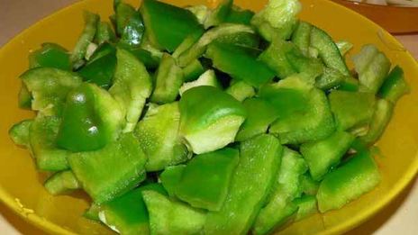 мясо в кисло-сладком соусе с овощами