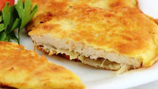 Отбивные в кляре с майонезом