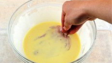 отбивные в кляре с майонезом