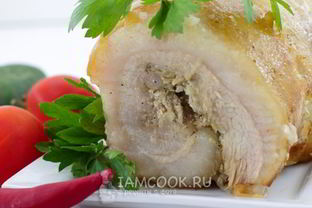 Сало, запеченное в духовке в фольге