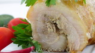 Сало, запеченное в духовке в фольге