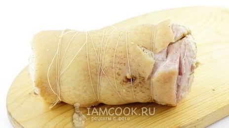 сало, запеченное в духовке в фольге