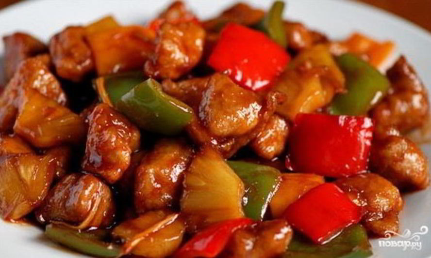 Рецепт свинины по-тайски